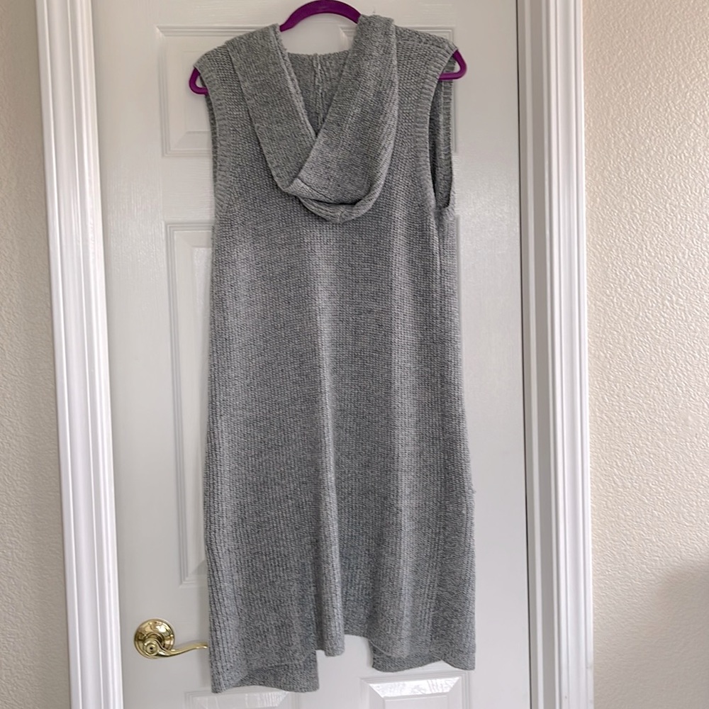 Duster sweater vest